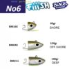 FiiiSH BLACK MINNOW JIGHEADS No6 FiiiSH BLACK MINNOW JIGHEADS No6