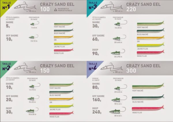 FiiiSH CRAZY SAND EEL No1 BODIES FiiiSH CRAZY SAND EEL No1 BODIES