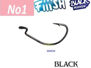 FiiiSH BLACK MINNOW HOOKS No1