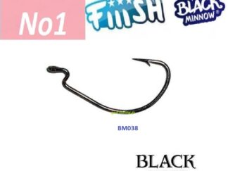 FiiiSH BLACK MINNOW HOOKS No1