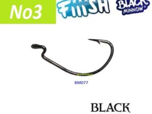 FiiiSH BLACK MINNOW HOOKS No3 FiiiSH BLACK MINNOW HOOKS No3