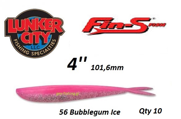 LUNKER CITY FIN-S FISH 4''
