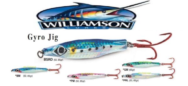 WILLIAMS0N GYRO JIG 50gr