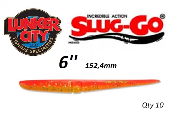 LUNKER CITY SLUG GO 6''