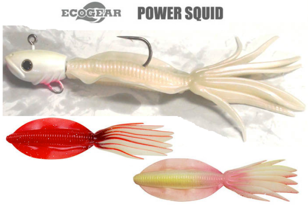ECOGEAR POWER SQUID 7'' ECOGEAR POWER SQUID 7''