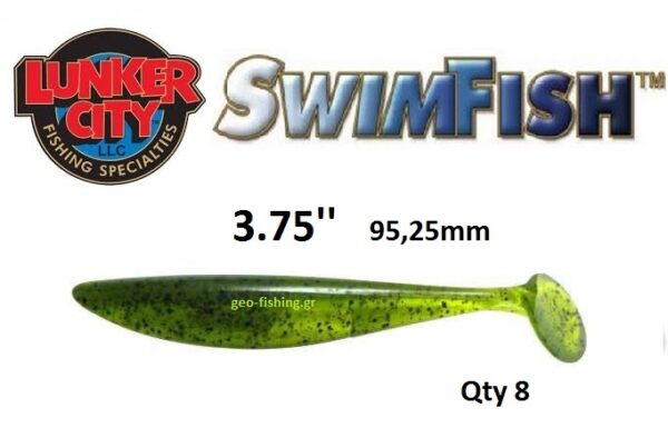 LUNKER CITY SWIMFISH 5''