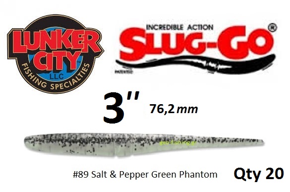 LUNKER CITY SLUG GO 3''