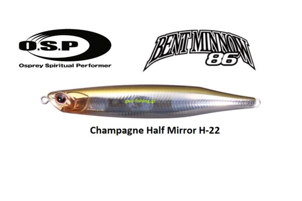 OSP BENT MINNOW 86F