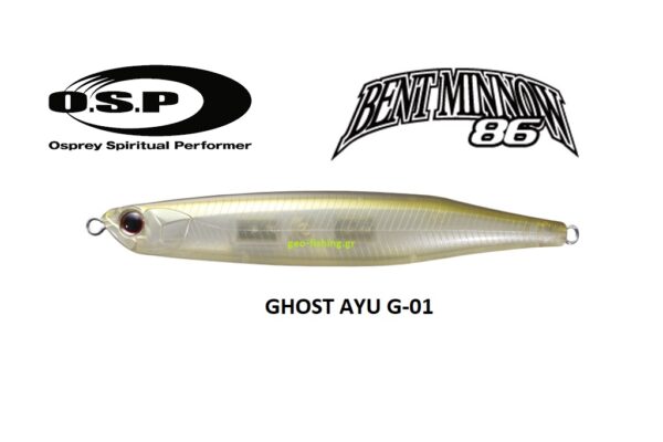 OSP BENT MINNOW 86F