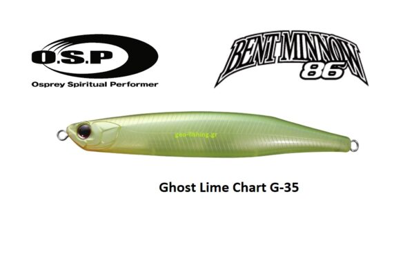 OSP BENT MINNOW 86F