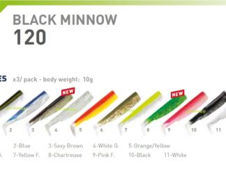 FiiiSH BLACK MINNOW No3 BODIES