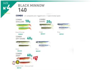 FiiiSH BLACK MINNOW COMBO No4 140mm