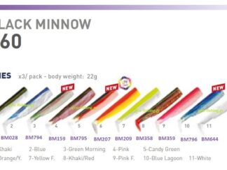 FiiiSH BLACK MINNOW No5 BODIES