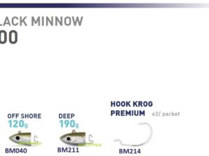 FiiiSH BLACK MINNOW JIGHEADS No6 FiiiSH BLACK MINNOW JIGHEADS No6