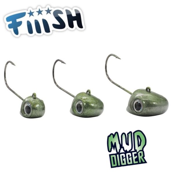 FIIISH MUD DIGGER JIG HEAD