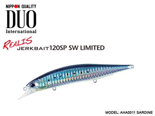 DUO REALIS JERKBAIT 120S SW DUO REALIS JERKBAIT 120S SW