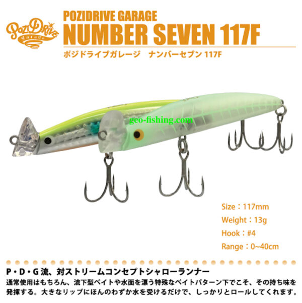 POZIDRIVE NUMBER SEVEN 117F