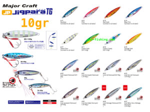 MAJOR CRAFT JIGPARA TG 10gr