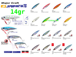 MAJOR CRAFT JIGPARA TG 14gr