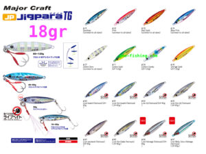 MAJOR CRAFT JIGPARA TG 18gr