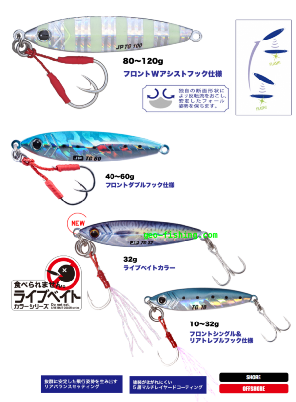 MAJOR CRAFT JIGPARA TG 18gr