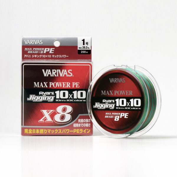 VARIVAS MAX POWER PE X8 AVAVI 10x10 300m