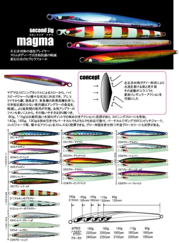 SECOND STAGE MAGMA 90gr