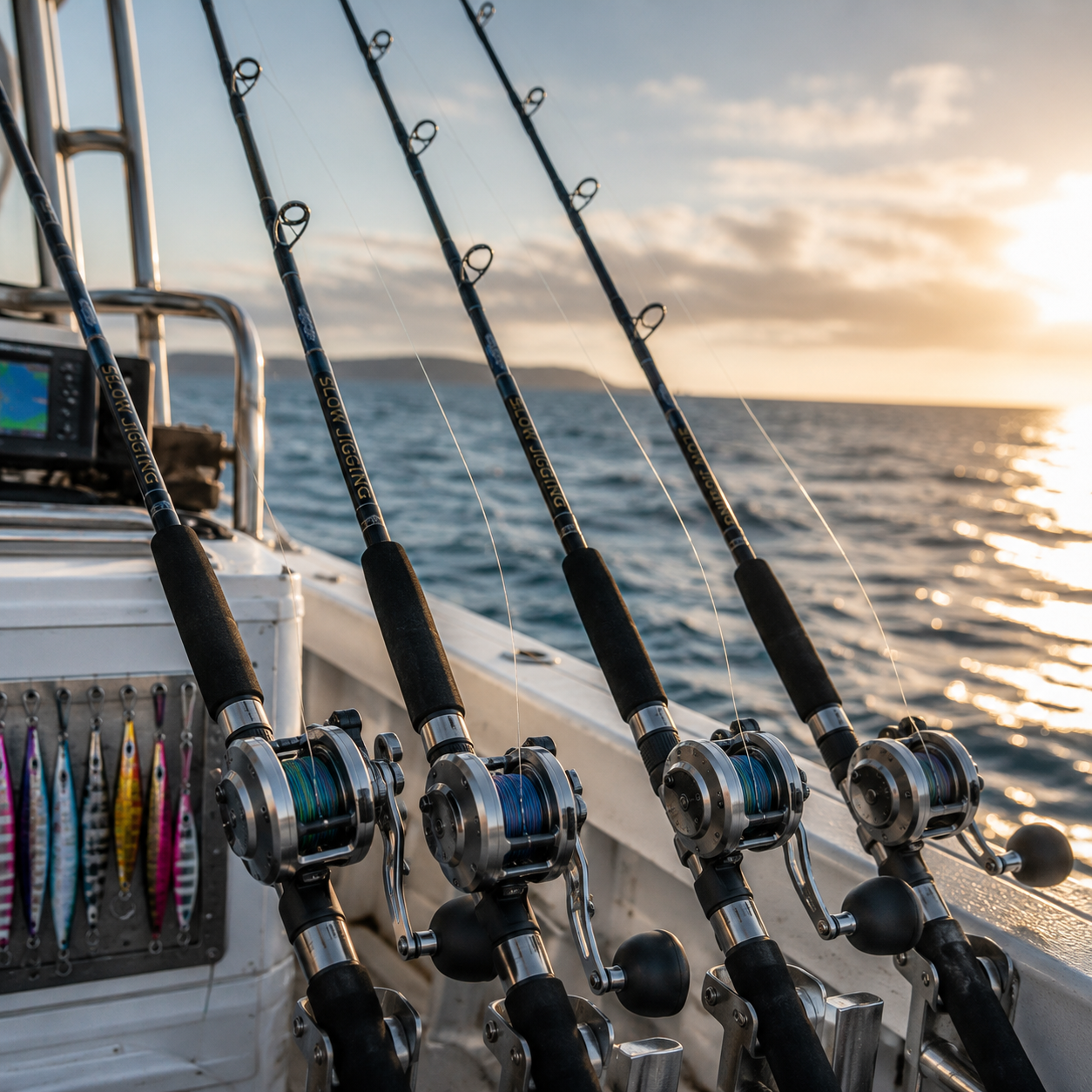 CB ONE NEW SSR TCHNICAL JIGGING RODS